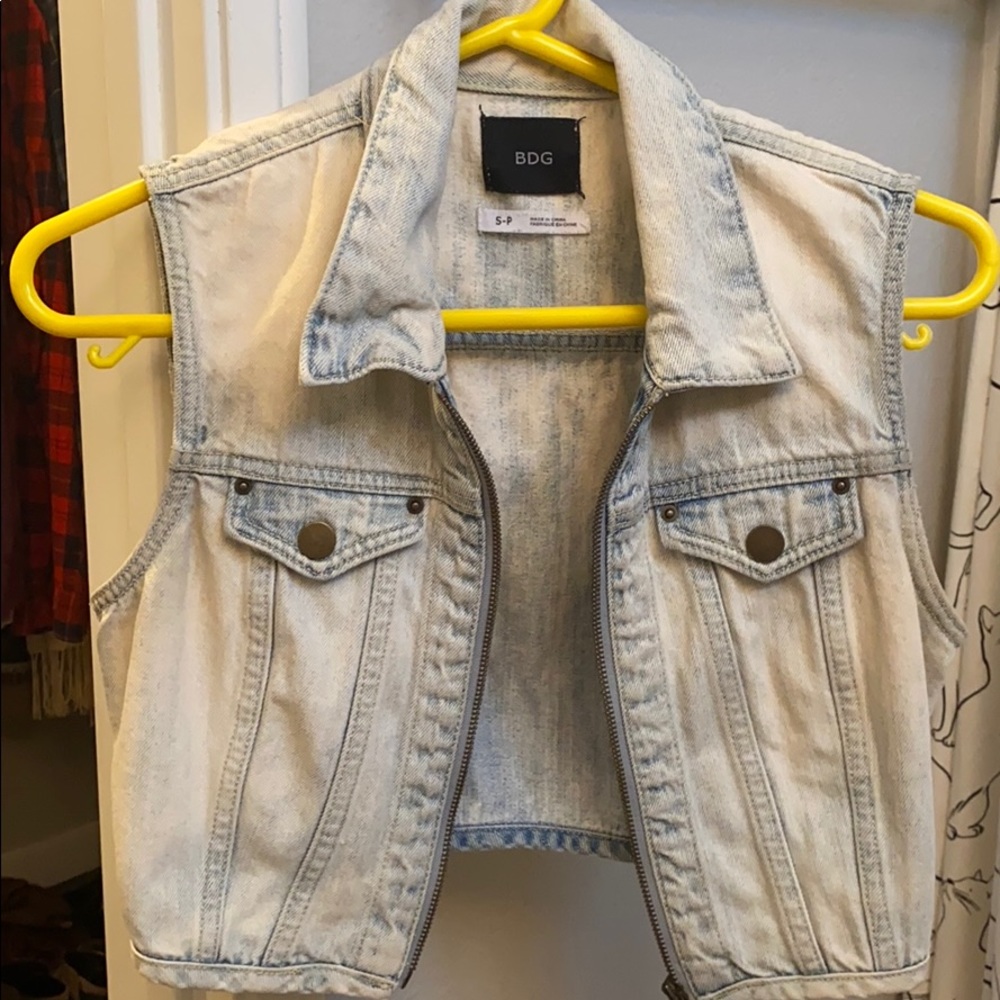 BDG denim vest